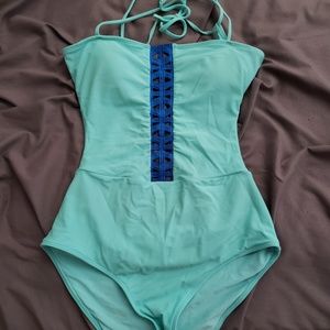 One piece bathing suit